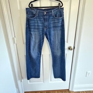 Levi’s 569 Loose Straight Jeans Men’s 38x34 Classic Blue Denim